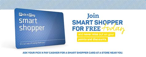 how to register a smart shopper card|pick and pay card registration.